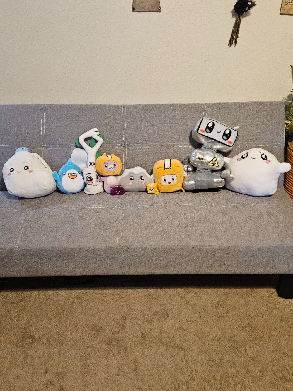 Lankybox mega stuffy set